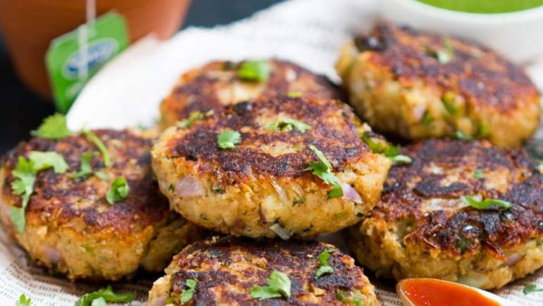 Pea, Potato, & Paneer Tiki Patties