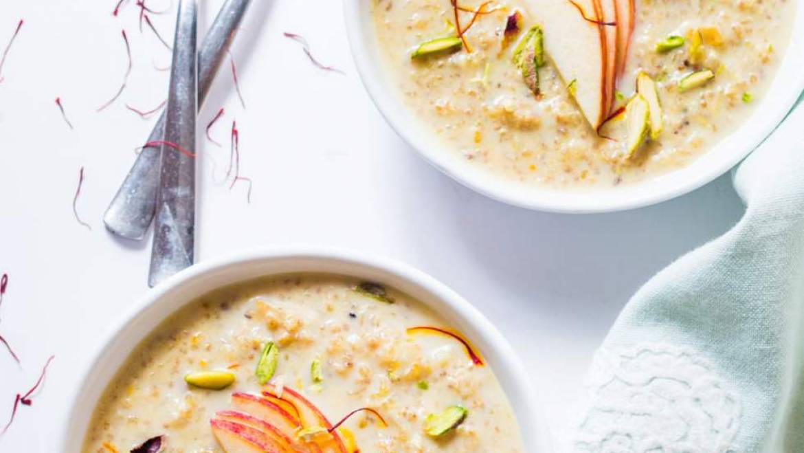 Quinoa & Apple Kheer Pudding